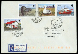 1998, Falkland Abhängige Gebiete F Süd Georgien, 274-77, Brief - Falkland Islands