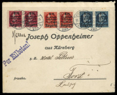 1919, Altdeutschland Bayern, 171-73 A (2), Brief - Altri & Non Classificati