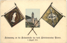 Erinnerung An Die Fahnenweihe Arbeitsverein Biewer - Trier 1914 - Trier