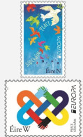 Ireland 2023 EUROPA Stamps - Peace - The Highest Value Of Humanity Stamps 2v MNH - Ungebraucht