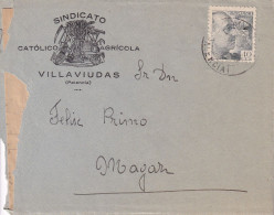 CARTA 1943   VILLAVIUDAS PALENCIA    CONTIENE CARTA - Cartas & Documentos
