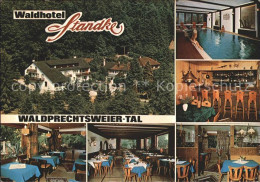 72124758 Waldprechtsweier Waldhotel Standke Gastraeume Hallenbad Bar Waldprechts - Otros & Sin Clasificación