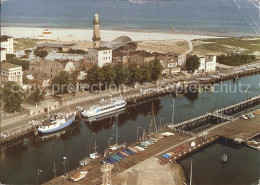 72124714 Rostock-Warnemuende Alter Strom Fliegeraufnahme Rostock - Rostock