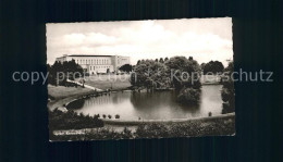 72124670 Bielefeld Oetker Konzernhalle Teich Bielefeld - Bielefeld