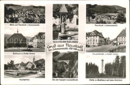 72124659 Neustadt Titisee Stadtblick Trachten Brunnen Rathaus Hotel Krone Haupts - Titisee-Neustadt