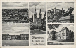 72124657 Wuerzburg Total Dom Festung Residenz Neue Universitaet Wuerzburg - Wuerzburg