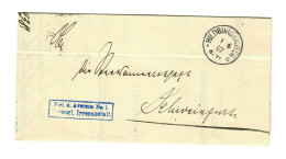 1907: Hildburghausen, Herzogliche Irrenanstalt Nach Schweinfurt - Briefe U. Dokumente