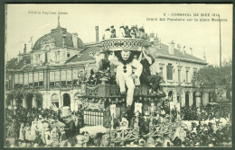 Nizza Nice ( Alpes Maritimes ) 1914 " Grand Bal Populaire " Carte Postale #8 - Karneval