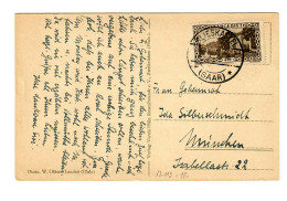 Ansichtskarte Zweibrücken, Roseninsel 50000 Rosen/Blieskastel Nach München - Lettres & Documents