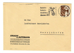 Brief Aus Bielefeld, Verkehrsausstellung München 1953 - Storia Postale