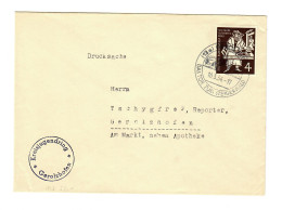 Brief Aus Gerolzhofen, Sonderstempel Tor Zum Steigerwald, 1954, Kreisjugendring - Covers & Documents