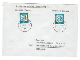 Brief  Aus Stuttgart 1970 Nach Großaltdorf/Gaildorf, MeF - Brieven En Documenten