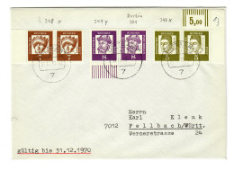 Brief  Aus Fellbach Nach Stuttgart 1970, Eckrand - Briefe U. Dokumente