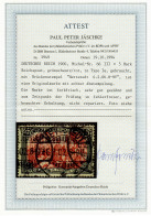 DR: MiNr. 66 III, Type Ia, Gestempelt Hettstedt 1906, BPP Attest - Usados