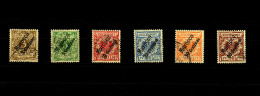 Dt. Post Marokko: MiNr. 1-6, Gestempelt, Teils Alt-Signaturen - Morocco (offices)