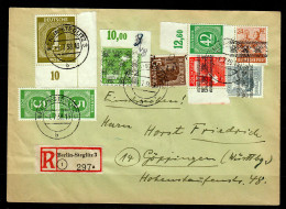 Einschreiben Berlin-Steglitz Nach Göppingen,MiNr. 930P OR; Falsches Stempeldatum - Briefe U. Dokumente