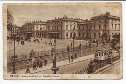 GG: Ansichtskarte Krakau, Absender XX Polizeiregiment, Feldpost 1942 - Ocupación 1938 – 45