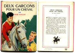 Collection Bibliothèque Rose N° 80 - ‘’DEUX GARCONS POUR UN CHEVAL’’ - 1961 - ML - Bibliotheque Rose