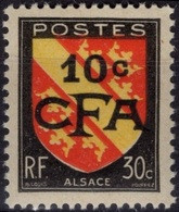 REUNION CFA Poste 281 ** MNH Armoirie Wappen Coat Of Arms Blason écu ALSACE Elsass 08 - Neufs