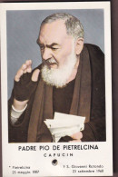 Padre Pio De  Pietrelcina :  Capucin     ( Relique - Relekwie - Relic - Reliquia ) - Images Religieuses