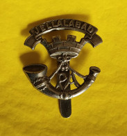 INSIGNE DE CASQUETTE  ( The Somerset Light Infantry (Prince Albert's ) - 1939-45