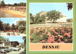 72123455 Dessau-Rosslau Strandbad Y-Haeuser Jaegerklause Landestheater Dessau-Ro - Dessau