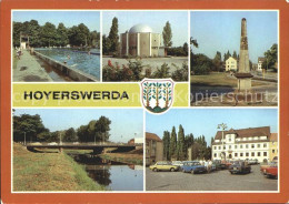 72123446 Hoyerswerda Planetarium Postsaeule Schwimmbad Hoyerswerda - Hoyerswerda