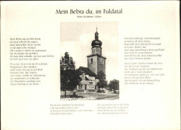 72122266 Bebra Lindenplatz Ev Kirche Lied Mein Bebra Du Im Fuldatal Bebra - Bebra