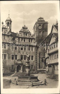 72122245 Bad Hersfeld Rathaus Brunnen Bad Hersfeld - Bad Hersfeld