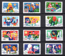 FRANCE 2023 Oblitéré : Noël - Des Timbres Qui Nous Rapprochent - Oblitérés