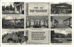 72122187 Bad Salzschlirf Bonifatiusbrunnen Hotel Badehof Wandelhalle Schwanentei - Andere & Zonder Classificatie