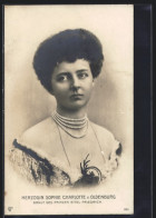 AK Herzogin Sophie Charlotte V. Oldenburg, Braut Des Prinzen Eitel Friedrich  - Koninklijke Families