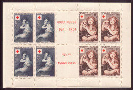 FRANCE FRANCE CARNET CROIX ROUGE N° 2003 ** 1954 - Croce Rossa