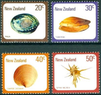 NEW ZEALAND 1978 DEFINITIVES, SEASHELLS** - Conchiglie