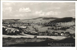 72122095 Schotten Hessen Blick Auf Den Hohen Vogelsberg Hoherodskopf Schotten - Autres & Non Classés