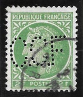 1 04	18	01	N°	680	Perforé	-	CCF 64	-	CREDIT COMMERCIAL DE FRANCE - Used Stamps