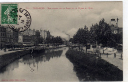 Toulouse Boulevard De La Gare Et Canal Du Midi - Toulouse