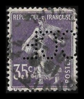 1 04	18	02	N°	142	Perforé	-	CCF 64	-	CREDIT COMMERCIAL DE FRANCE - Used Stamps