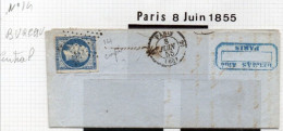 FRANCE N° 14 - (Paris Bureau Central 60 Etoile Muette) - 1849-1876: Klassik