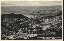 72120952 Zittau Blick Vom Hochwald Ueber Den Oybin Und Ameisenberg Zittau - Zittau