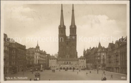 72120939 Halle Saale Hallmarkt Marienkirche Halle - Halle (Saale)