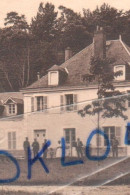 45 NOGENT SUR VERNISSON   ( Loiret ) ECOLE FORESTIERE DES BARRES - Animé - CPA  Sépia Rany Photo Généalogie - Autres & Non Classés