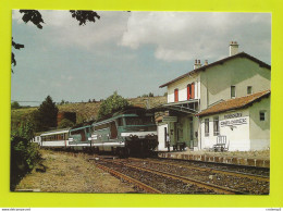 48 Prévenchères Train Cévenol En Gare De Prévenchères Gorges Du Chassezac En 1989 VOIR DOS - Sonstige & Ohne Zuordnung