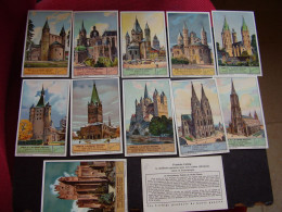 Original Old Cards Chromos Liebig S 1289 Dômes Complet - Liebig