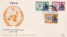 FDC 1964  R.RWANDAISE - Climat & Météorologie