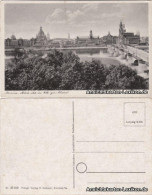 Ansichtskarte Innere Altstadt-Dresden Blick über Die Elbe Zur Altstadt 1940 - Dresden