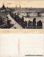 Ansichtskarte Innere Altstadt-Dresden Panorama 1916 - Dresden