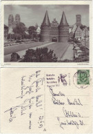 Ansichtskarte Lübeck Holstentor 1953 - Sonstige & Ohne Zuordnung