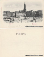 Ansichtskarte Innere Altstadt-Dresden Altmarkt Mit Kaufhäusern 1901 - Dresden