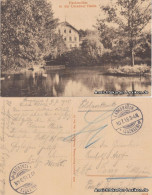 Ansichtskarte Langebrück-Dresden Gasthaus Haidemühle 1915 - Dresden